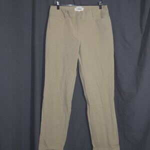 Talbots Women's Size 8 Khaki Straight Leg Chino Pants - Classic Career Casual